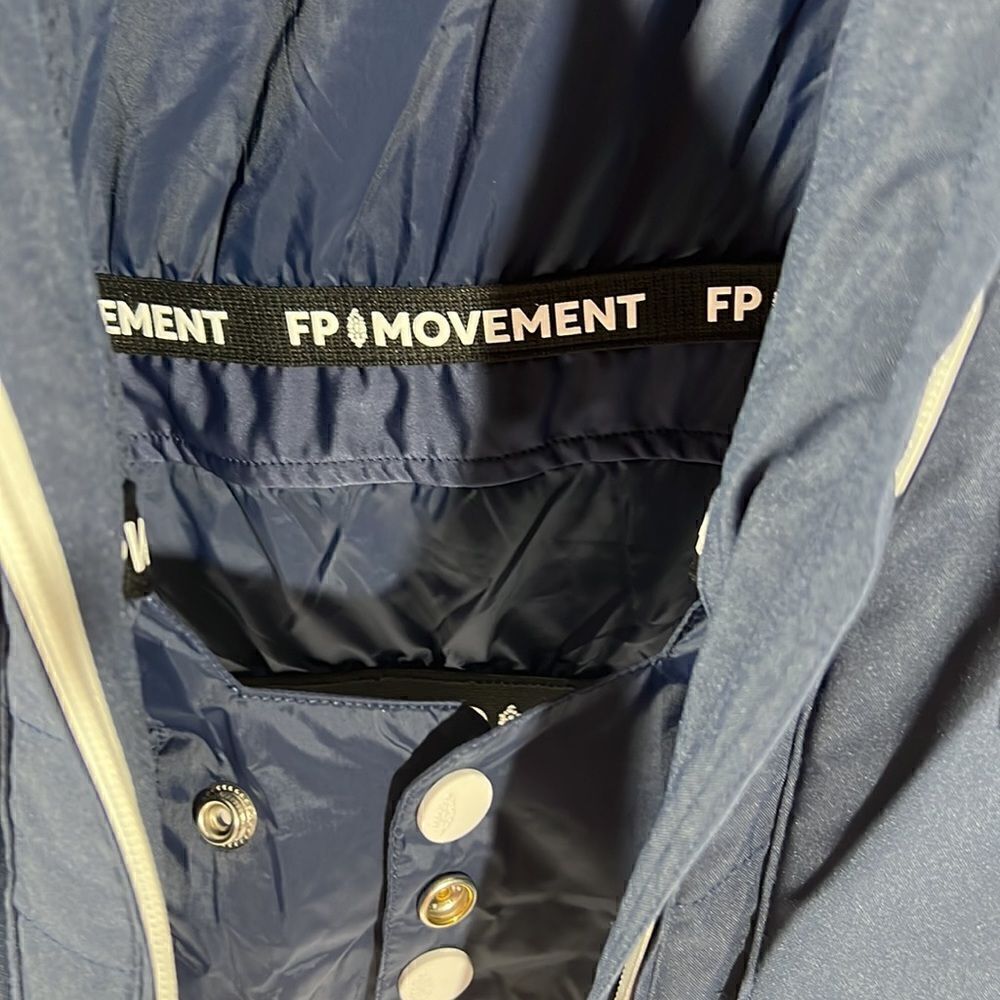 FREE PEOPLE MOVEMENT ALL PREPPED SHORT PARKA IN NAVY NWT SIZE XL - Picture 9 of 9